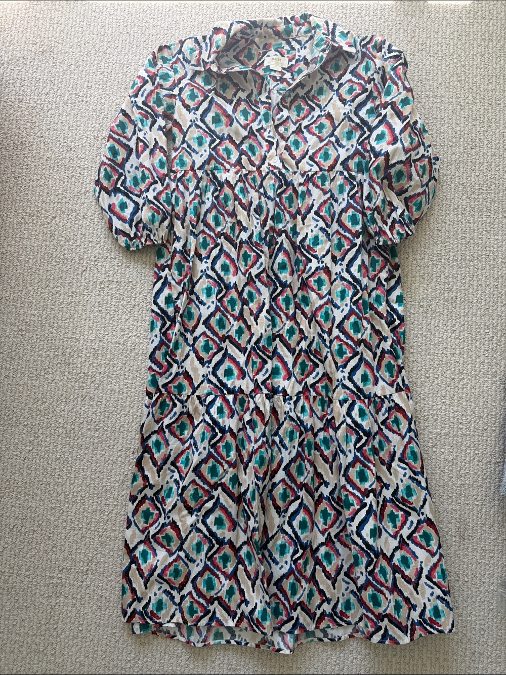 Anthropologie Maeve Maxi Buttondown - Runs big